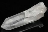 Striated Lemurian Quartz Crystal - Brazil #212536-1